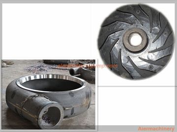 La Chine Pièces de pompe de roue à aubes rayées par caoutchouc, remplacement anti- Corrison de roue à aubes de pompe fournisseur